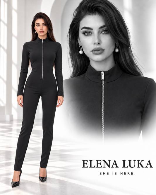 ONYX Zip-Front Jumpsuit