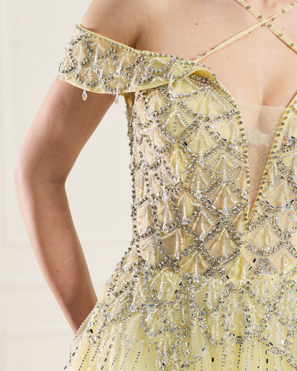 Golden Symphony Gown