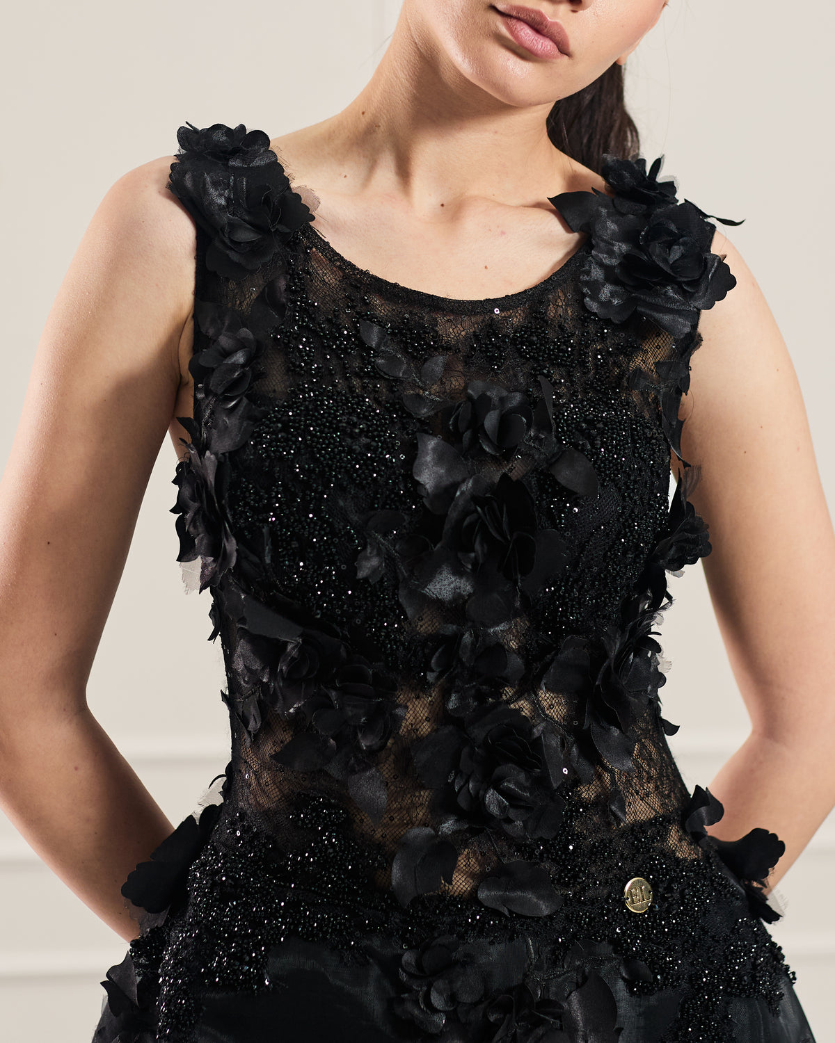 Nocturne Bloom Gown