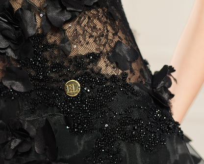Nocturne Bloom Gown