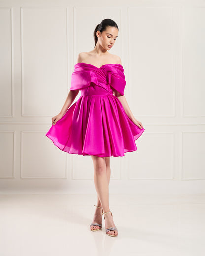 Celeste Off-Shoulder Mini Dress