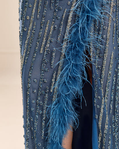 Blue Symphony Gown