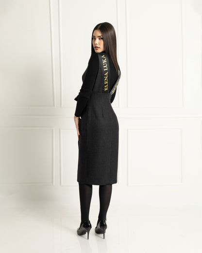Belted Midi Dress