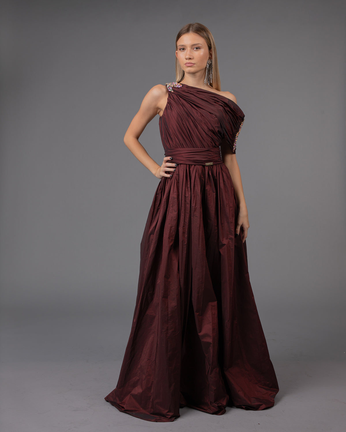 Burgundy Enchantment Gown