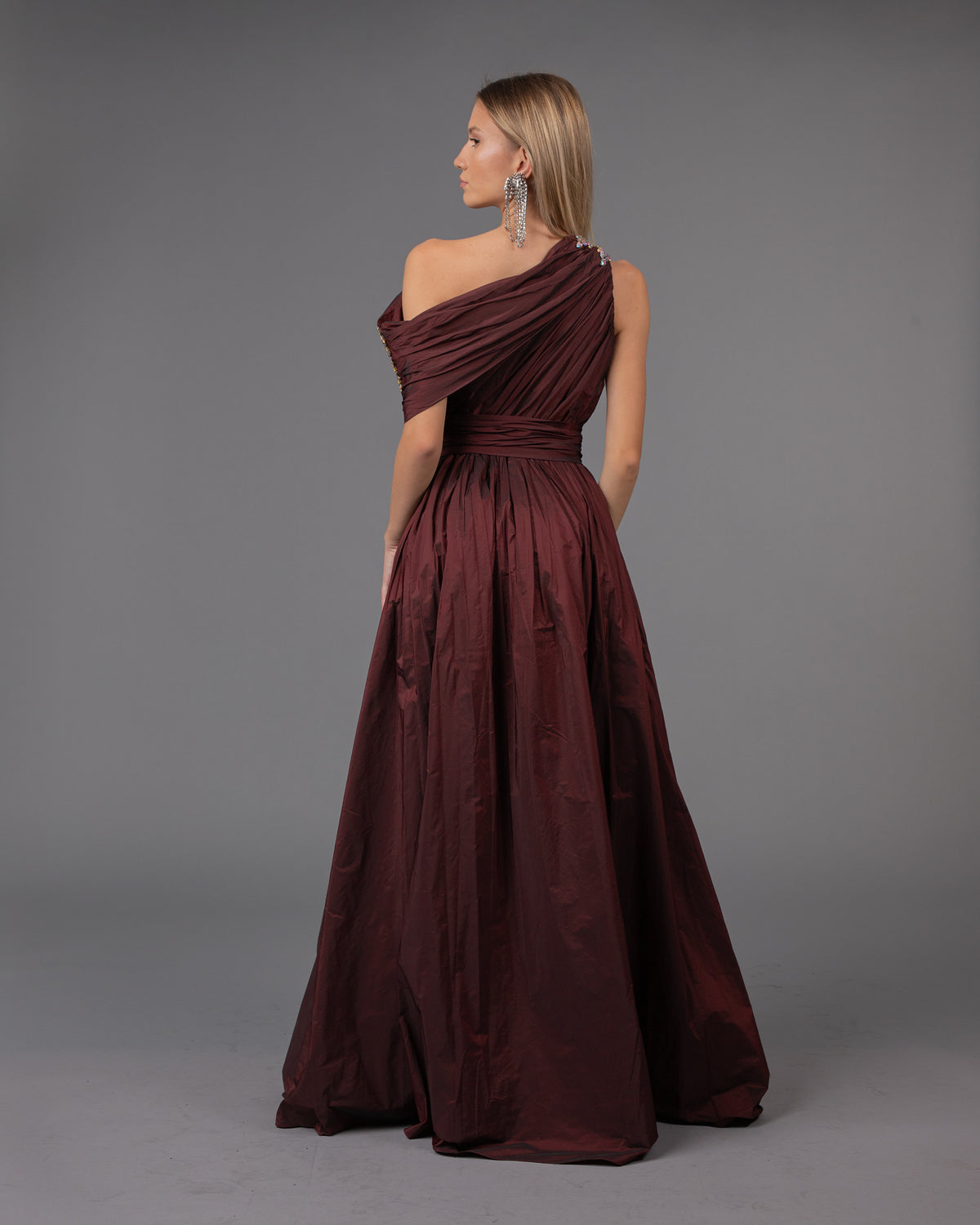 Burgundy Enchantment Gown