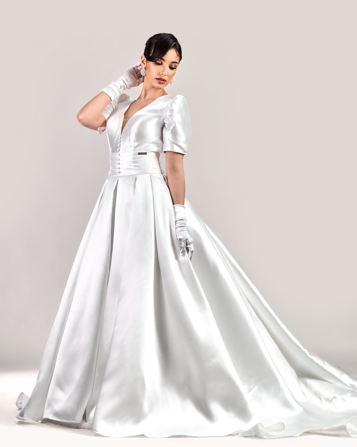 &quot;Celestial Charm&quot; Bridal Gown