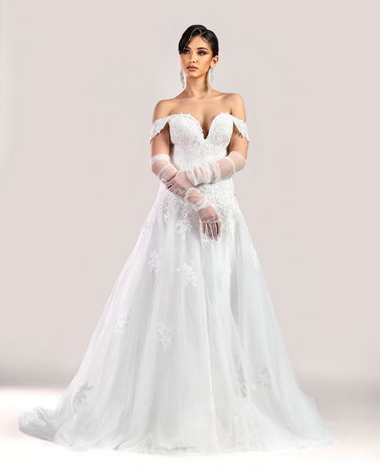 "Eternal Elegance" Aisle Gown