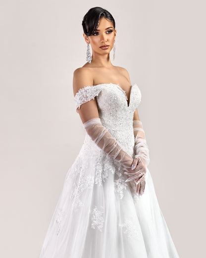 "Eternal Elegance" Aisle Gown