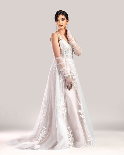 "Luminescent Whisper" Bridal Gown