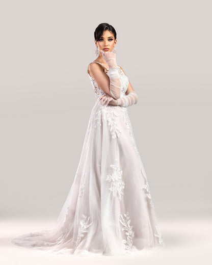 "Luminescent Whisper" Bridal Gown