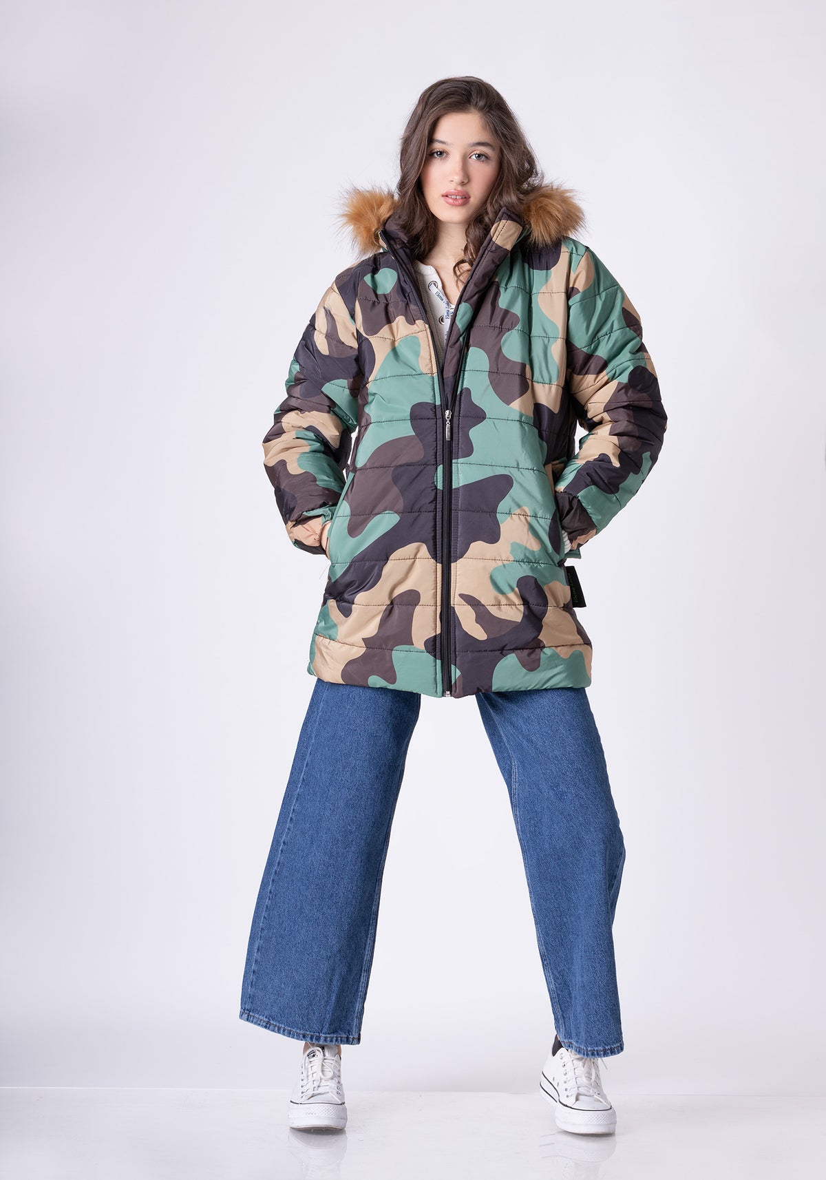 Military Puffer Jacket