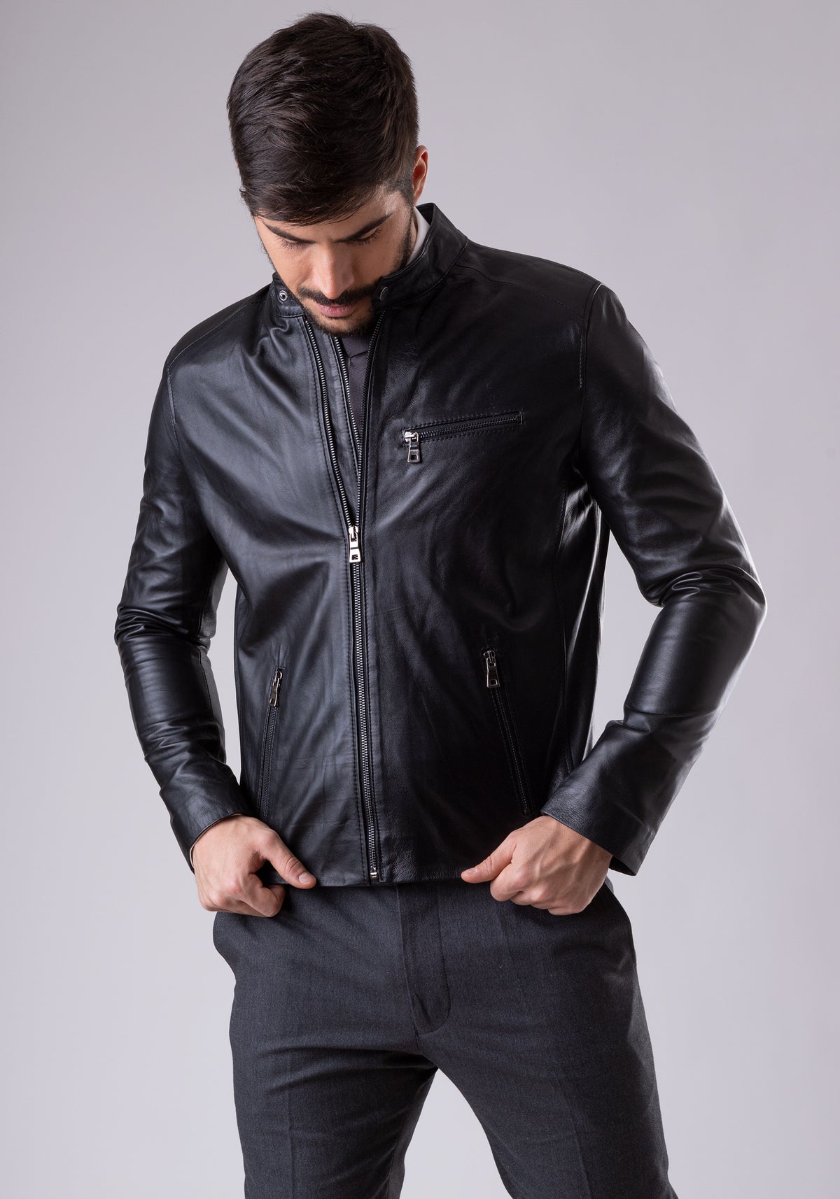 Leather Jacket black