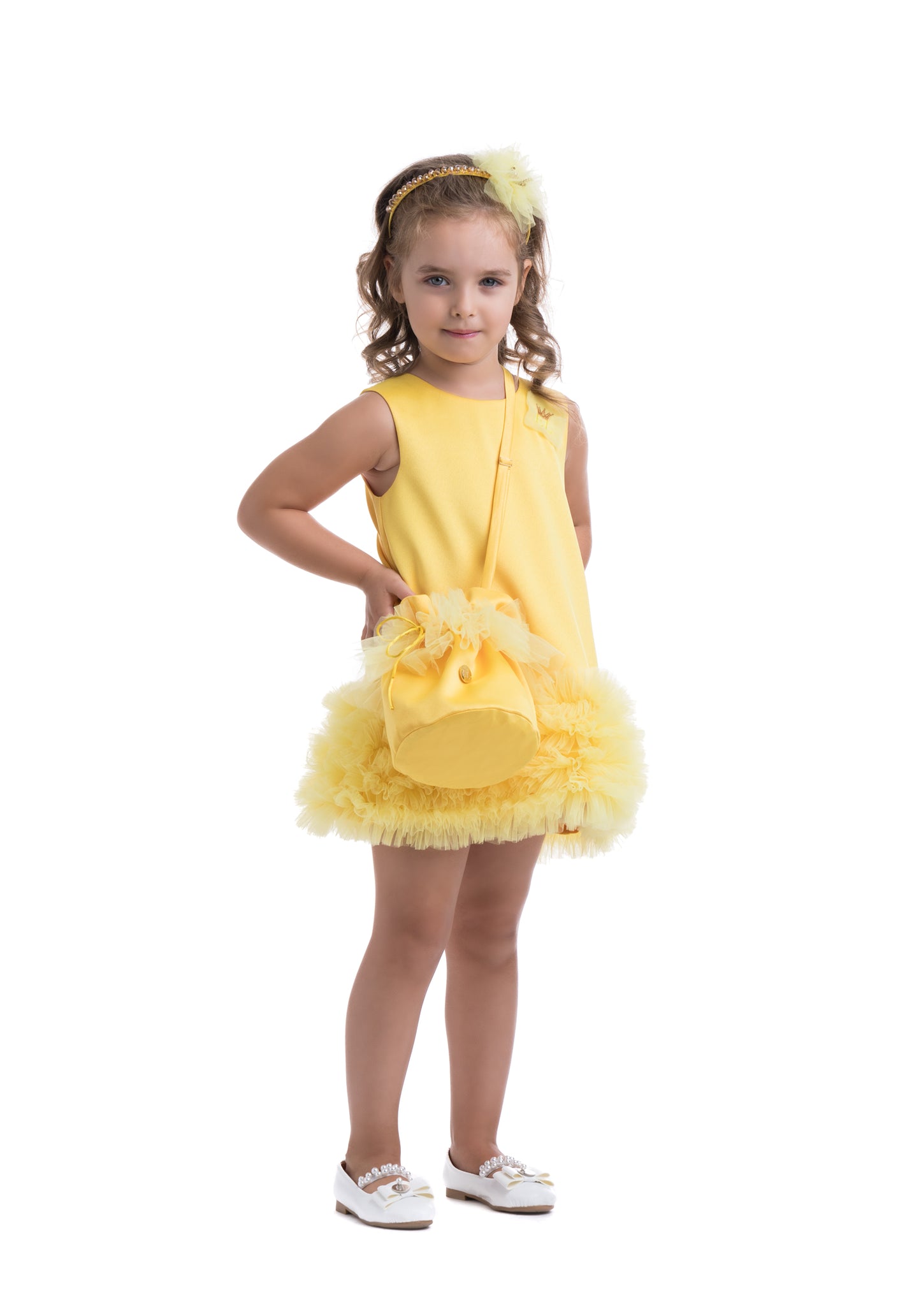 Sunflower Princess Dress