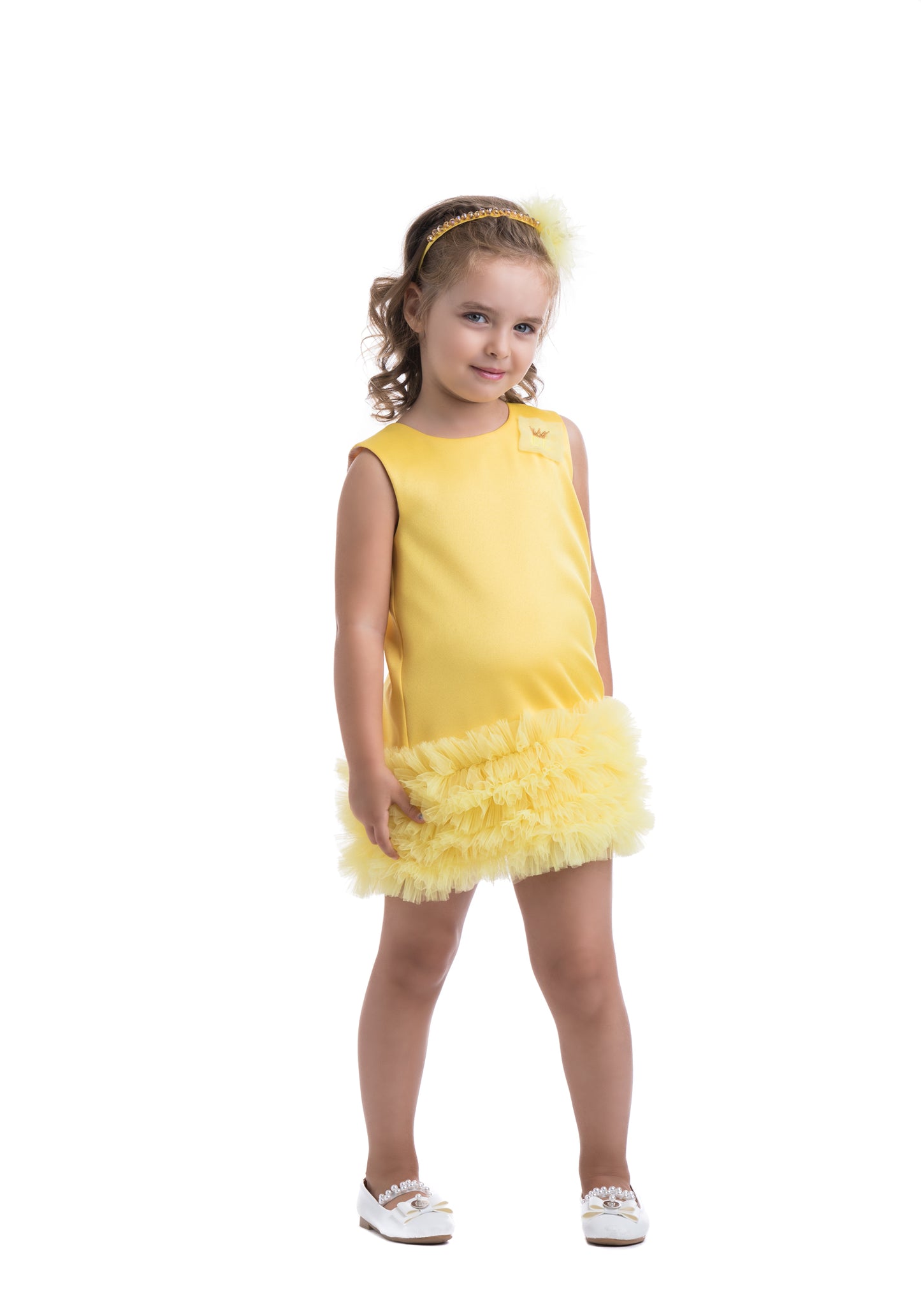 Sunflower Princess Dress