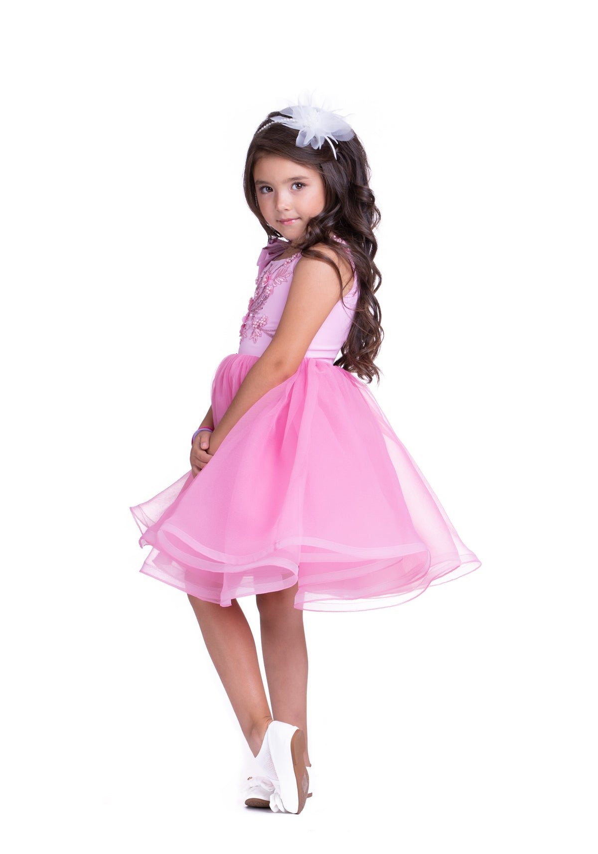 Tea Rose Pink Birthday Dress