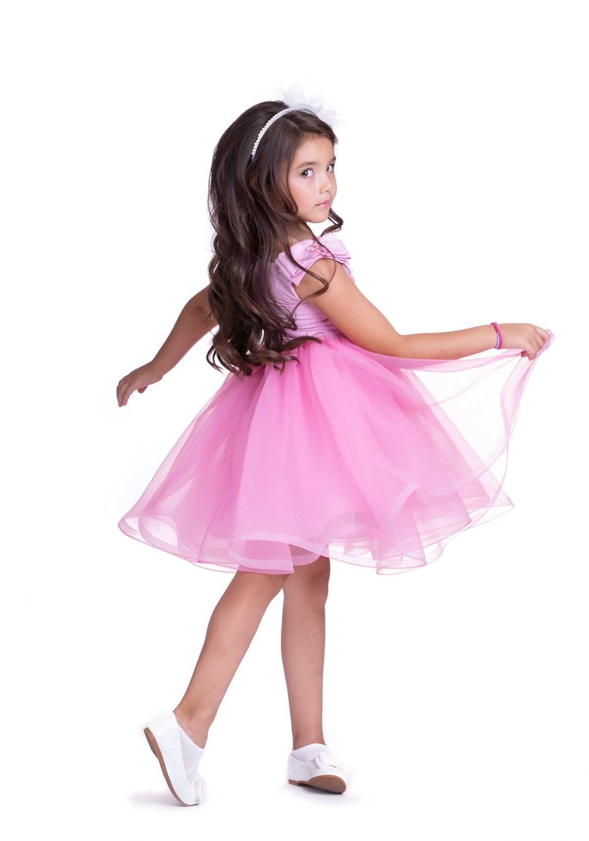 Tea Rose Pink Birthday Dress