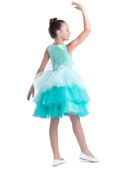 Pastel Blue Sweetheart Gown