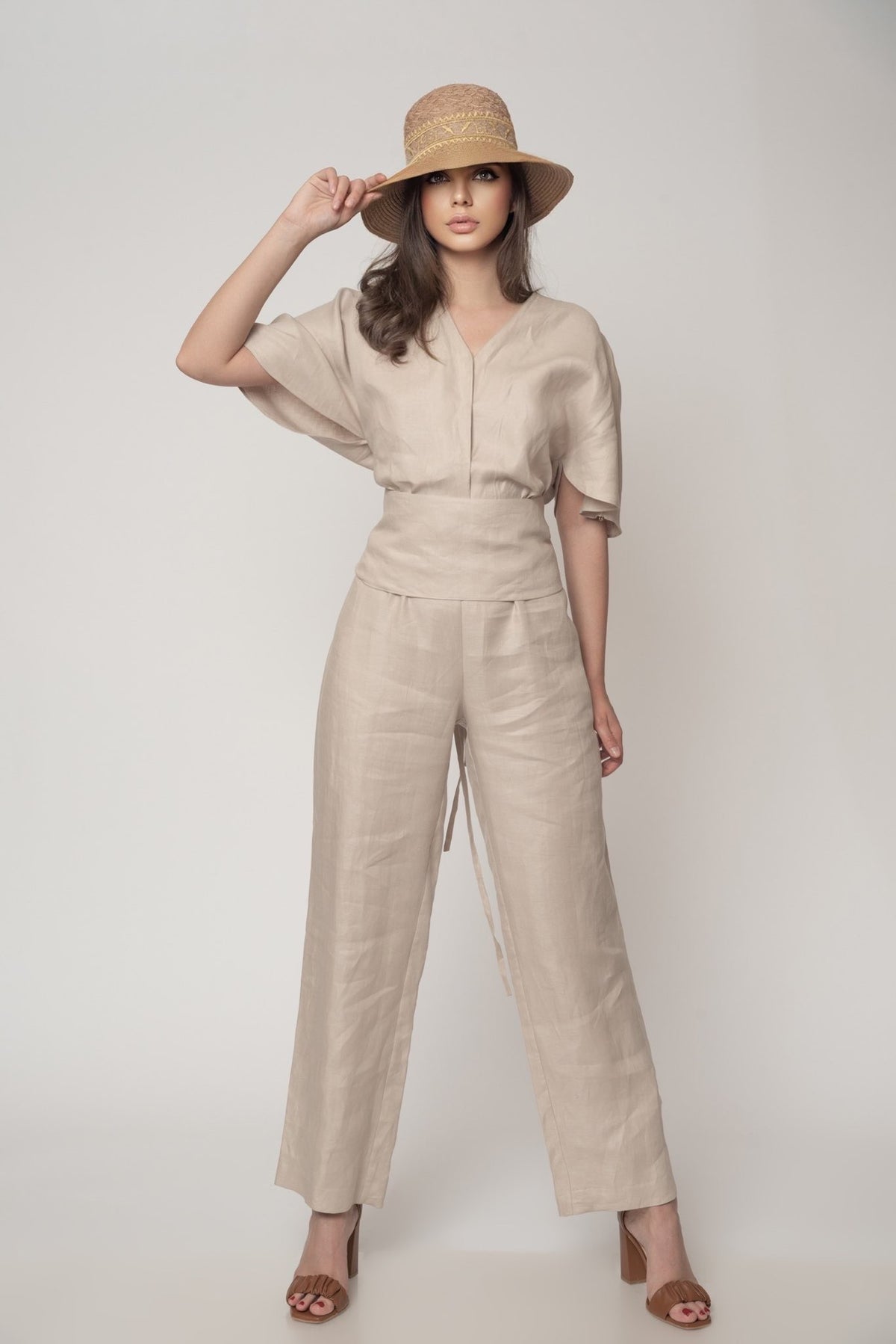 Linen co-ord